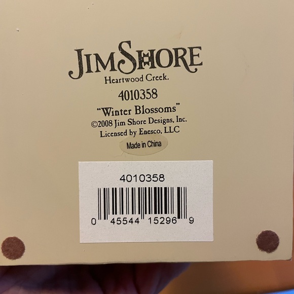 Jim Shore “Winter Blossoms”. - Picture 3 of 3